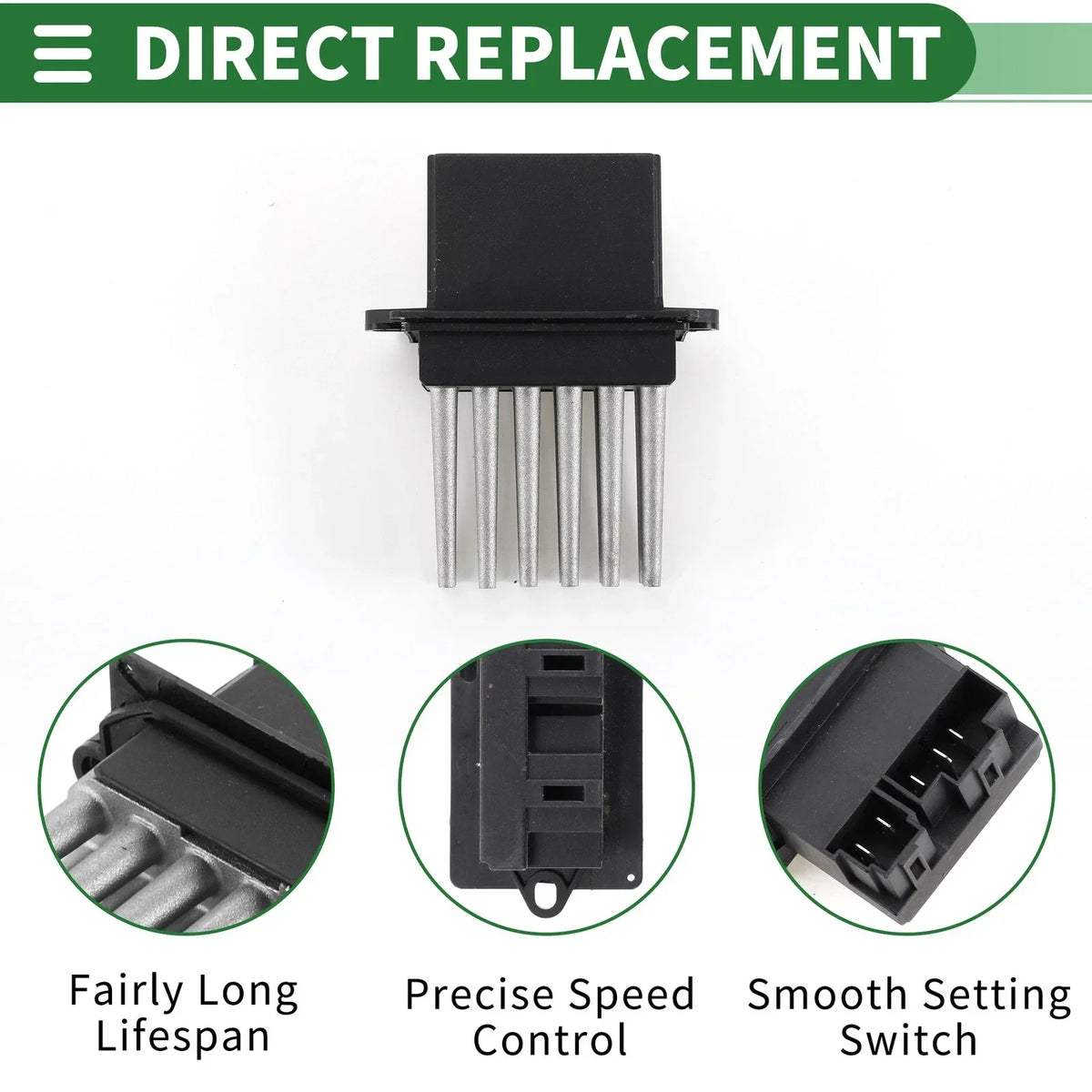 HVAC Blower Motor & Resistor for Dodge Durango (2007-2009)