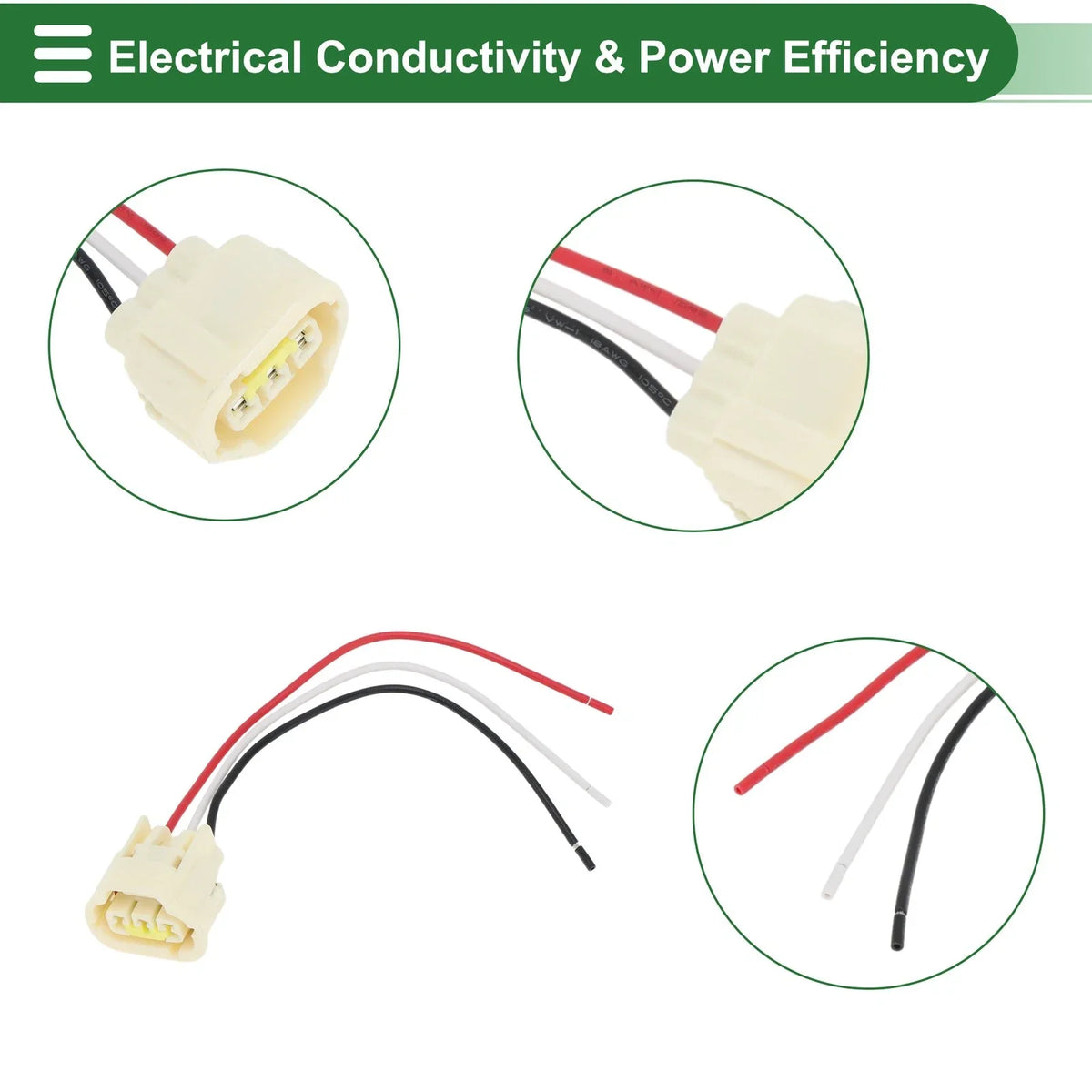 3 Pins Sensor Wiring Harnesses for Dodge B1500 (1997-1998)