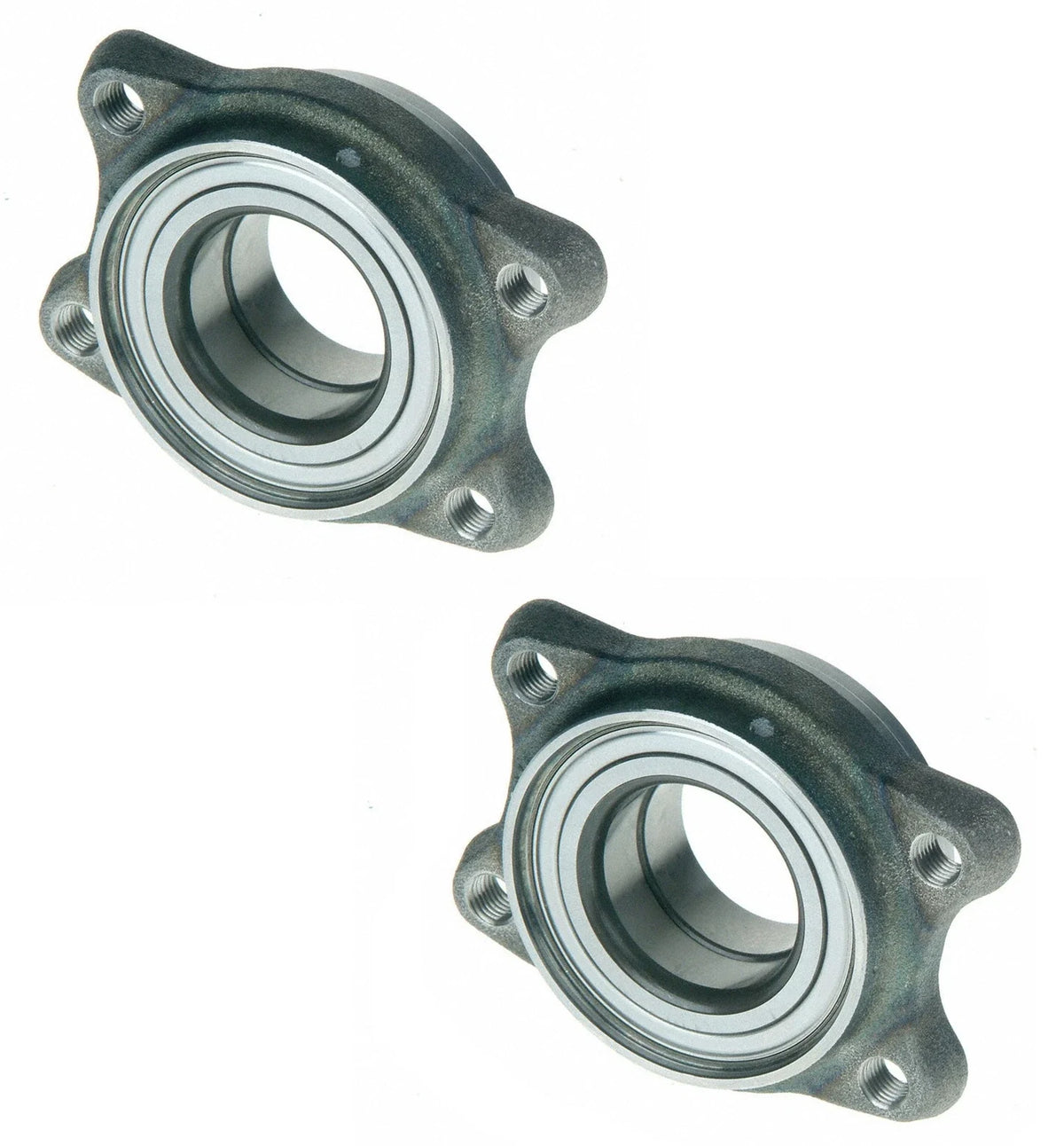 Set of 2 Moog Front Wheel Bearing Hub Kit for Audi A4 A6 A8 Quattro S4 S6 S8