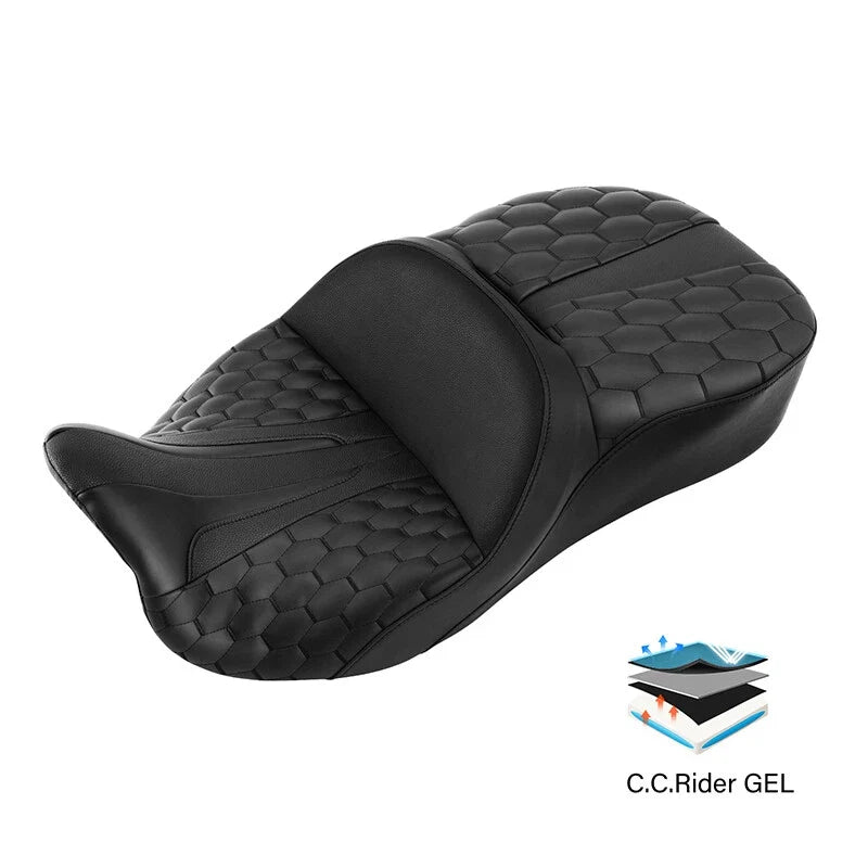 Gel Seat for Harley Touring Electra Road Glide (2009–2023)