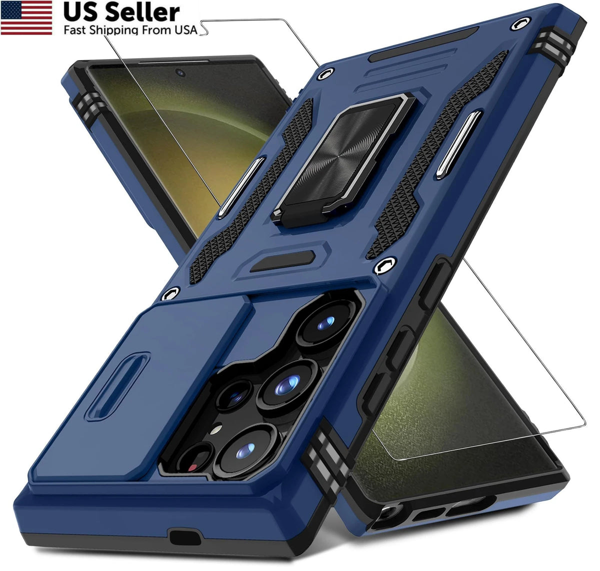 Case for Samsung Galaxy S25 Ultra (2023) - Navy Blue