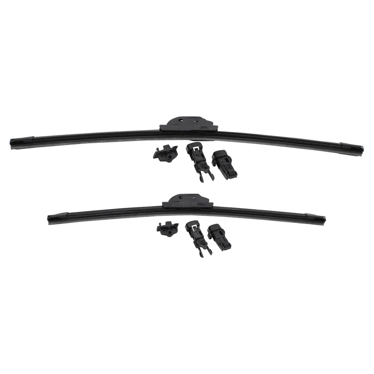 2X Valeo Beam Titanium Windshield Wiper Blades for 20" 18"