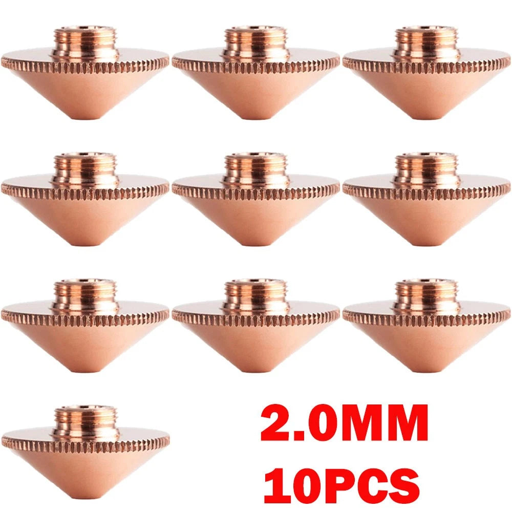 10Pc 2.0mm Fiber Laser Nozzle for Laser Cutting Head