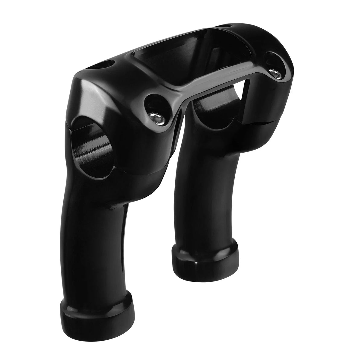 4" Handlebar Riser Clamp for Harley Softail Street Bob (2018–2024) 1.25" Bar Black