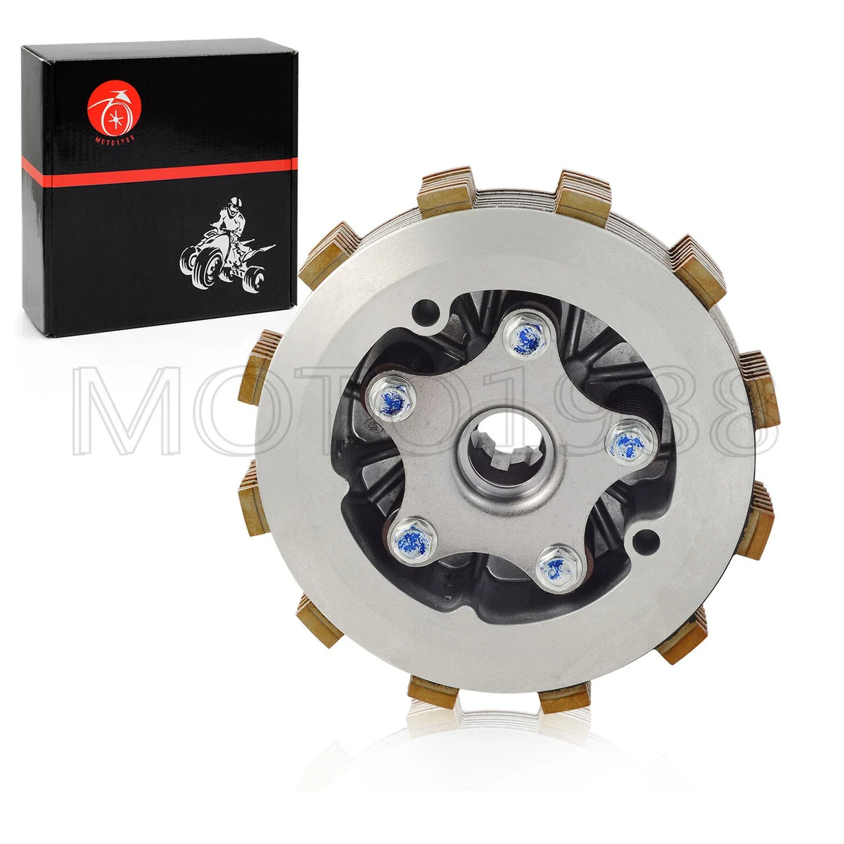 Clutch Kit for Yamaha Raptor 350 (2004–2013) - Center Inner Hub, Outer Pressure Plate