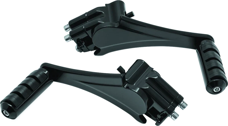 Adjustable Passenger Pegs with ISO Small Pegs for Touring Bikes