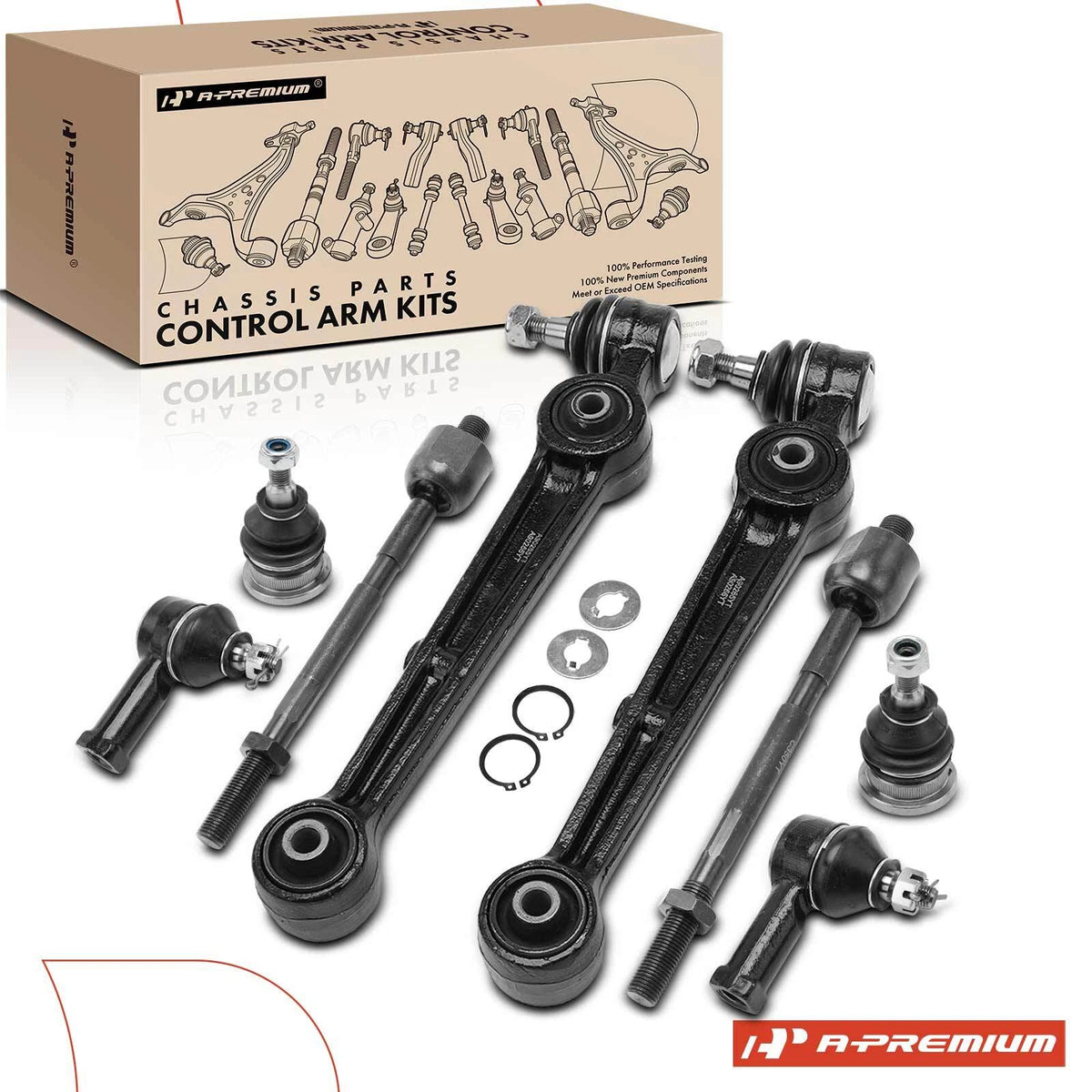 Front Control Arm & Ball Joint Assembly for Chrysler Dodge Avenger (MB910690, MB949343, MR198987)