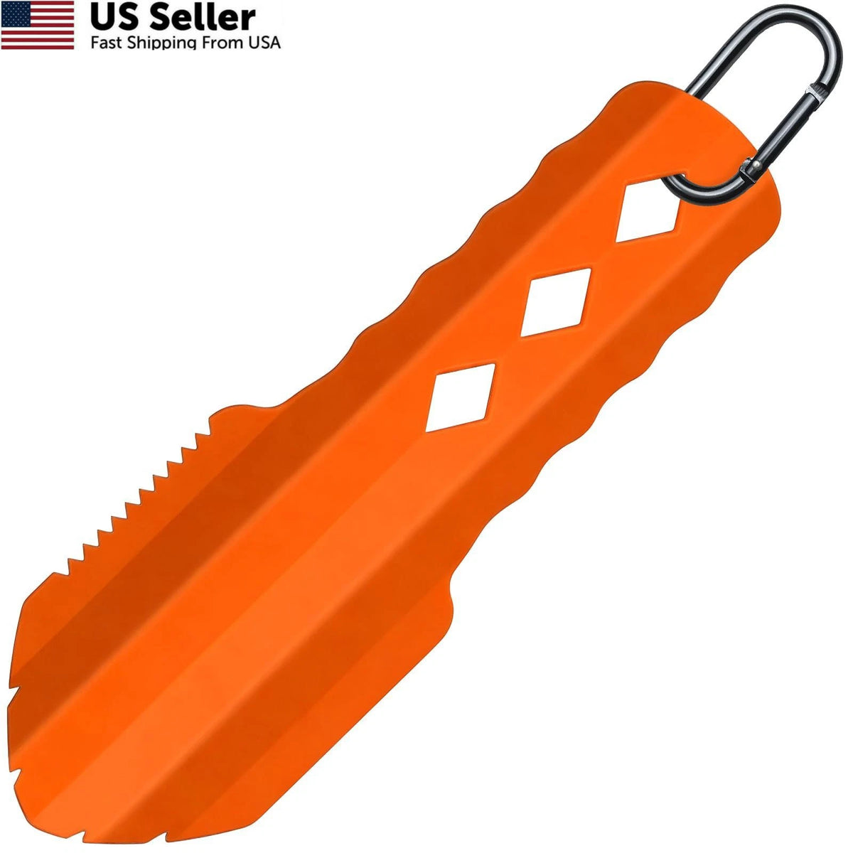 3-in-1 Ultralight Backpacking Trowel for Outdoor Use
