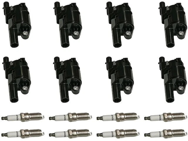 Ignition Coil Set with Spark Plugs for Isuzu NPR HD (2009–2012) 45493FFXQ
