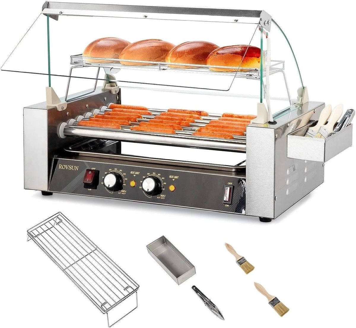 7/11 Rollers Cover for Hot Dog Sausage Grill Cooker Machine