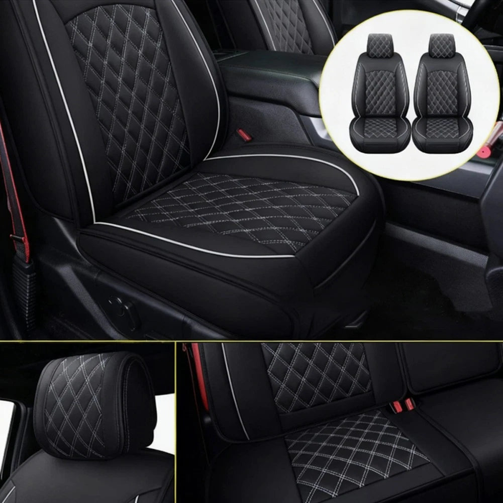 Full Set Leather Car Seat Covers for Chevy Silverado 1500 (2007–2021)