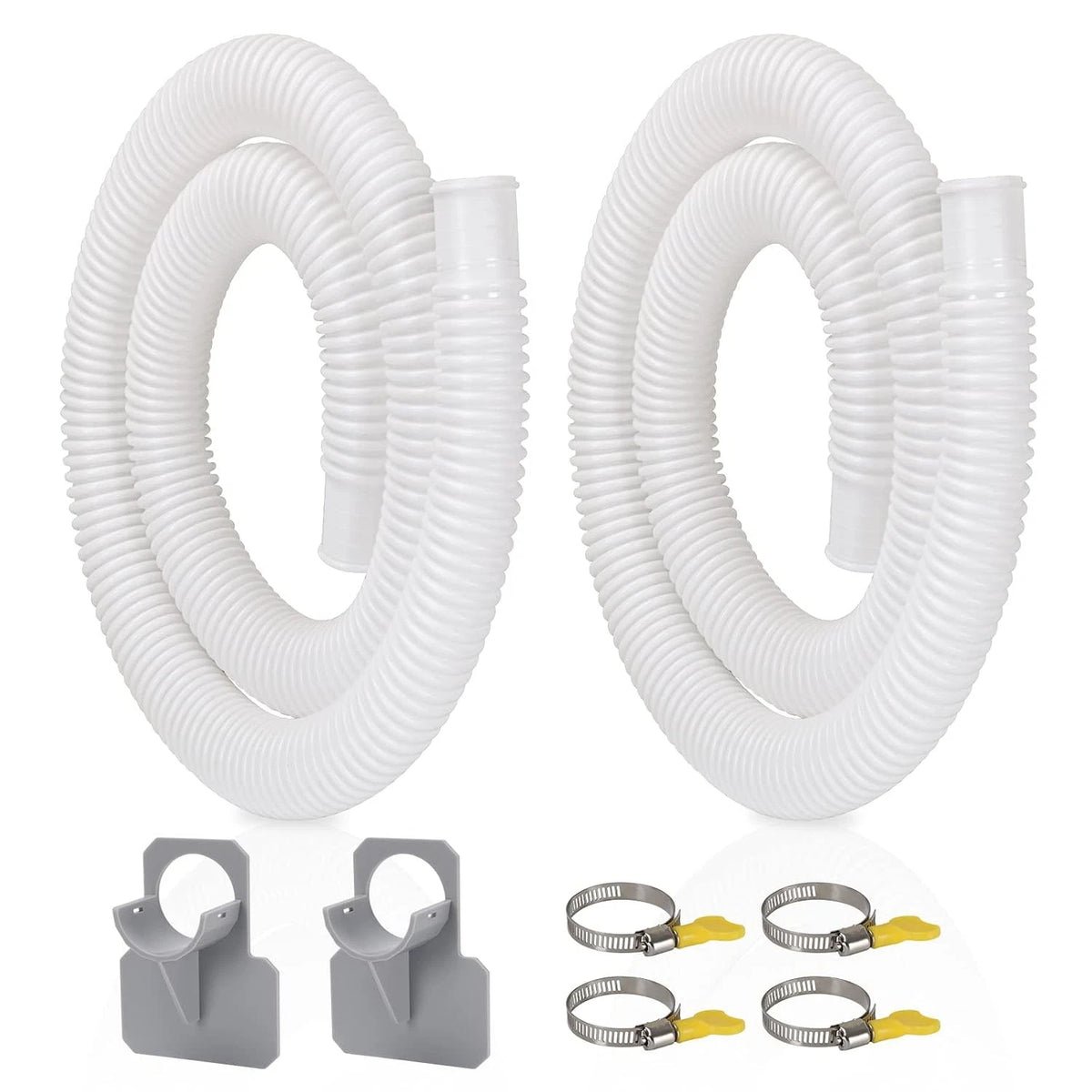 2X Pool Pump Hose for Above Ground Pools, 1.25" Diameter