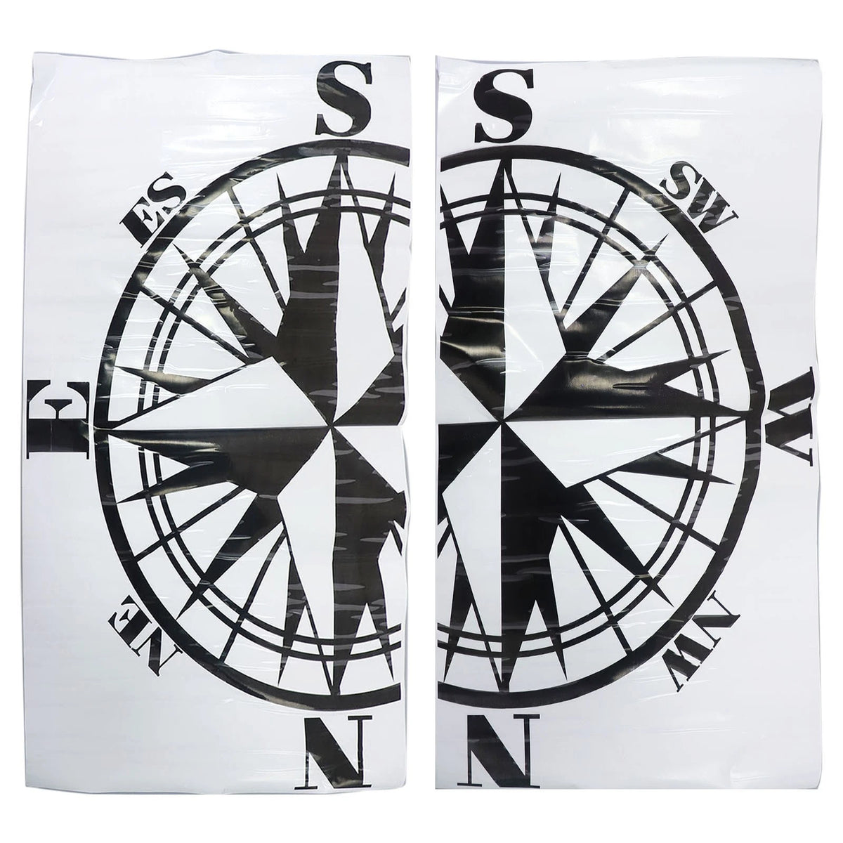 2X Vinyl Replacement Stickers for Camper Graphics