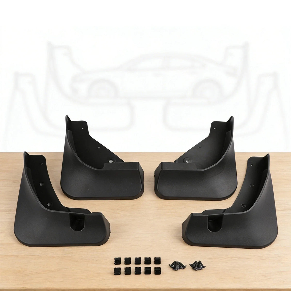 4 Piece Splashproof Fender Set for Mitsubishi Destinator (2026–2027)