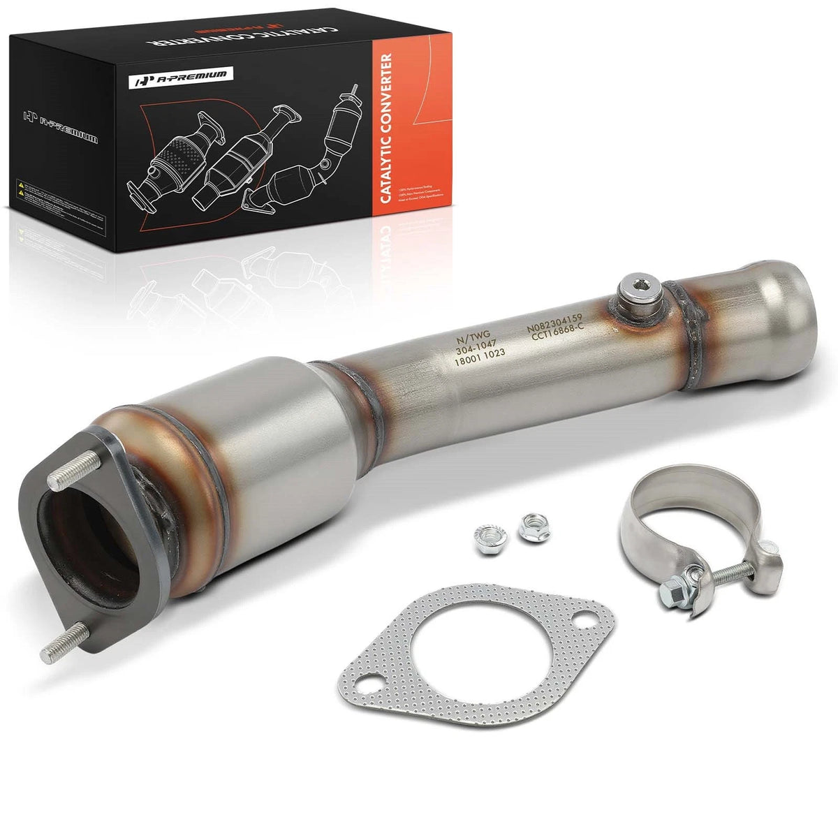 A-Premium Left Catalytic Converter for Ford Mustang (2011–2014) 16868
