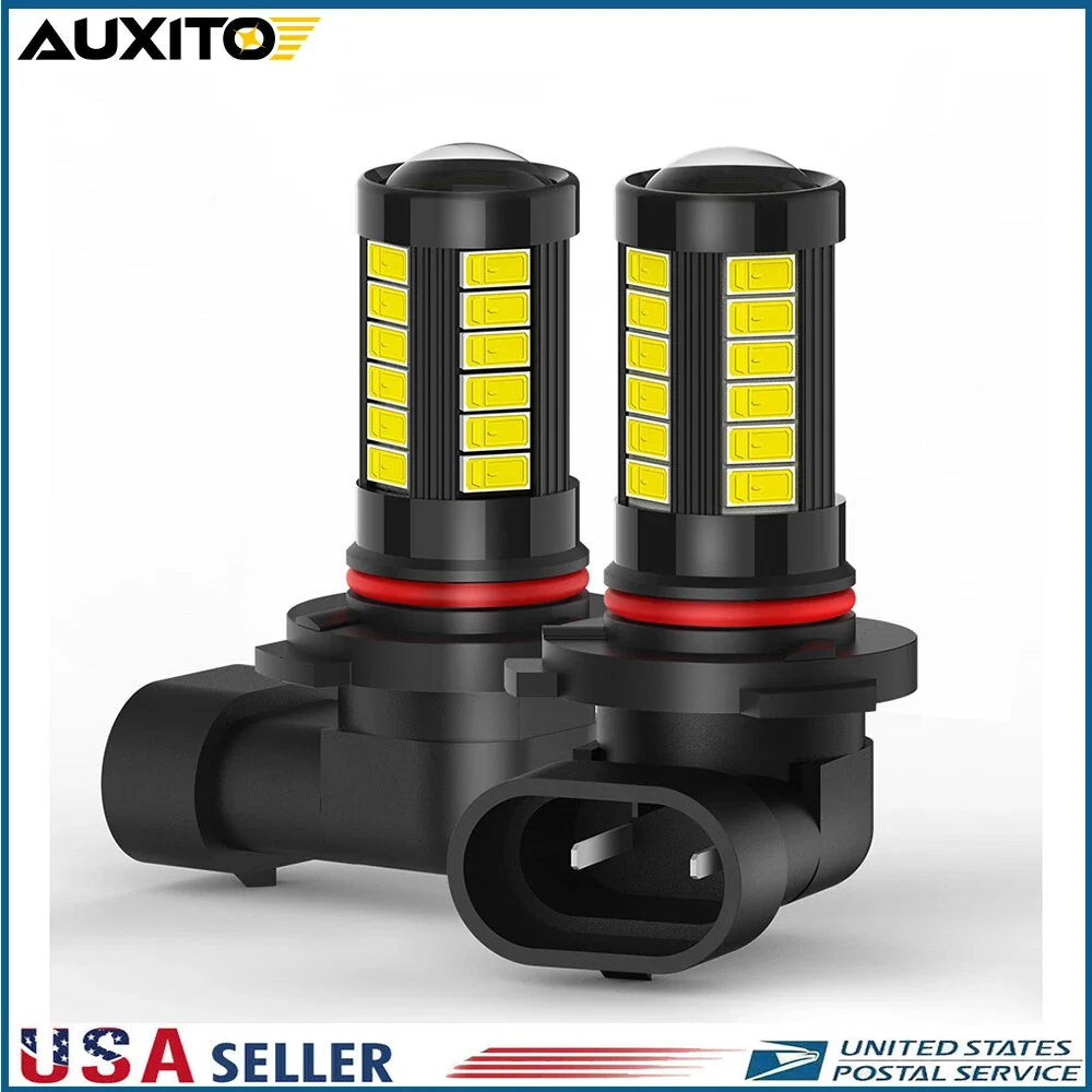 2X 9005 HB3 LED High Beam Daytime Running Light for Honda Accord Civic