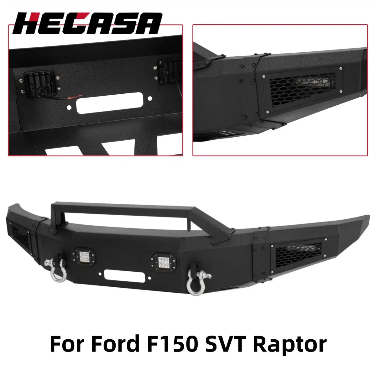 Off-road Front Bumper Assembly with Winch for Ford F150 SVT Raptor (2009–2014)