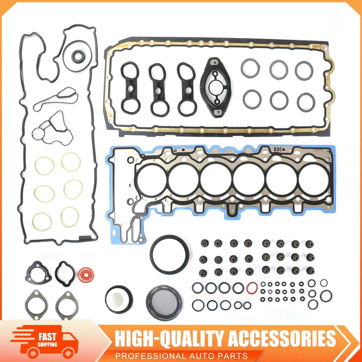 Engine Overhaul Gasket Kit for BMW 328i 530i (E90 E92 E60 E83 E84) 11127553209, 005.510, 545.840