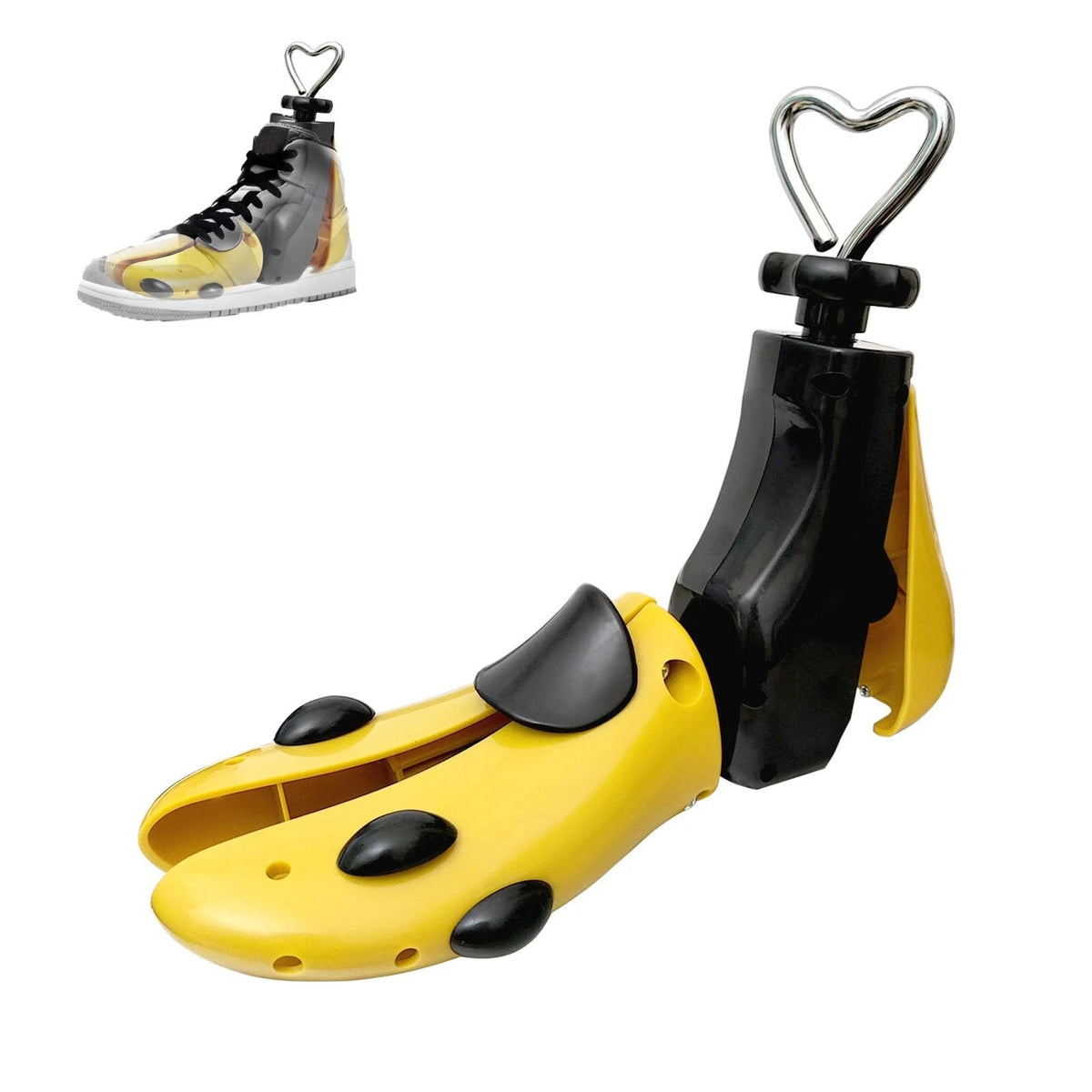 Shoe for Women's Size 10-14, Men's 8.5-13 (Yellow, 1 Pack)