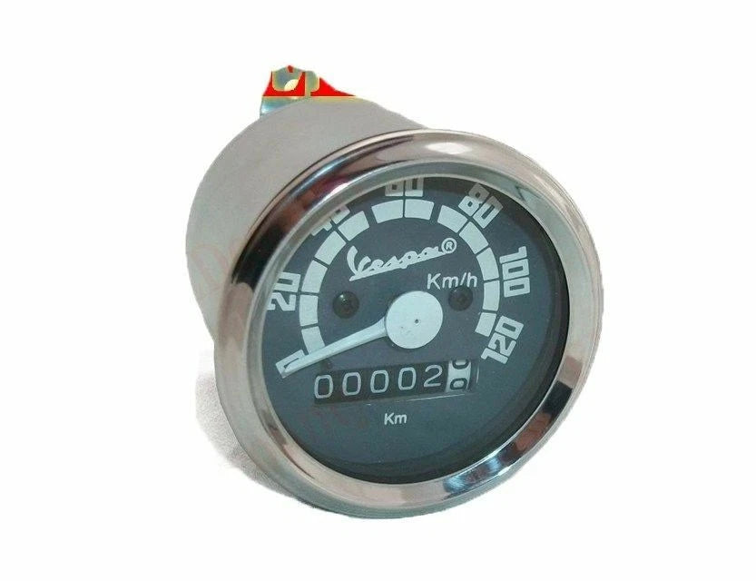Speedometer for Vespa VNC VBC (0-120 km/h, 6.3cm White Dial)