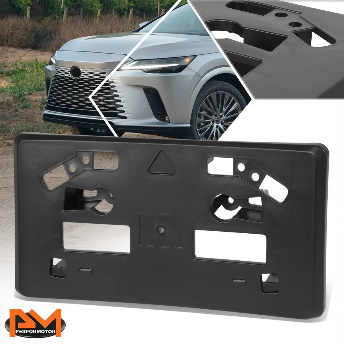 Front License Plate Mounting Bracket for Lexus RX350 RX350H (2023–2024)