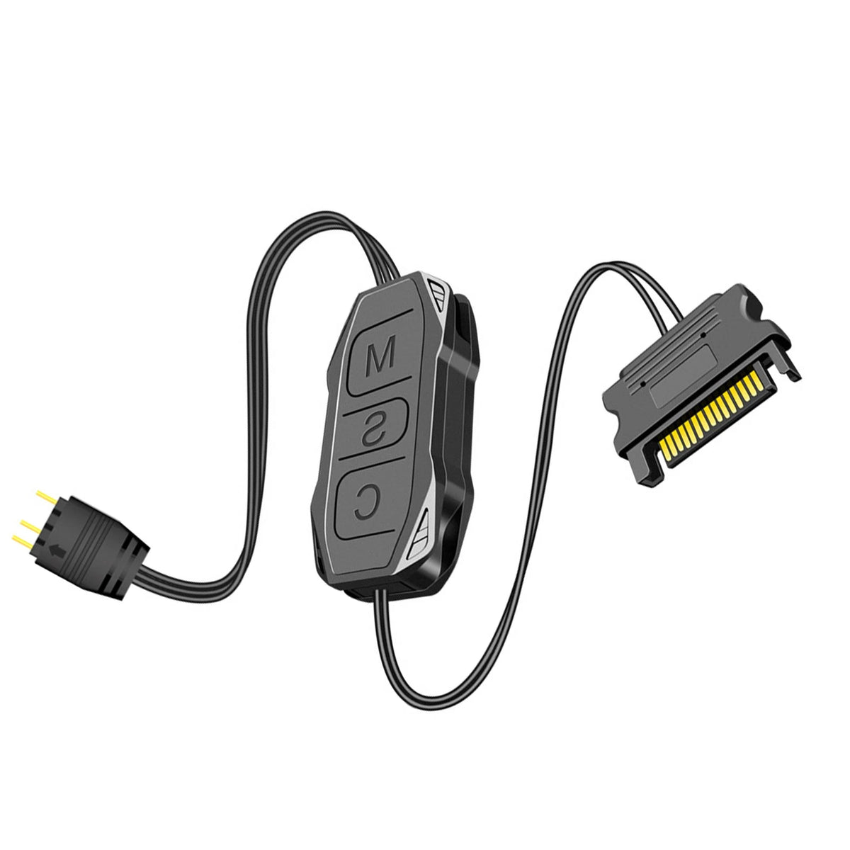 AR-1 RGB Controller Cable 5V 3 Pin to SATA for RGB Lighting (No Years)