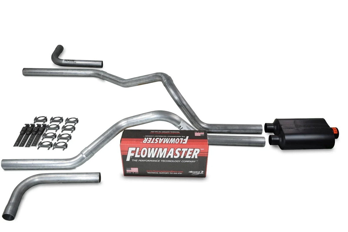 2.5" Dual Exhaust Kit for Chevy GMC 1500 (1999–2006) Flowmaster Super 40