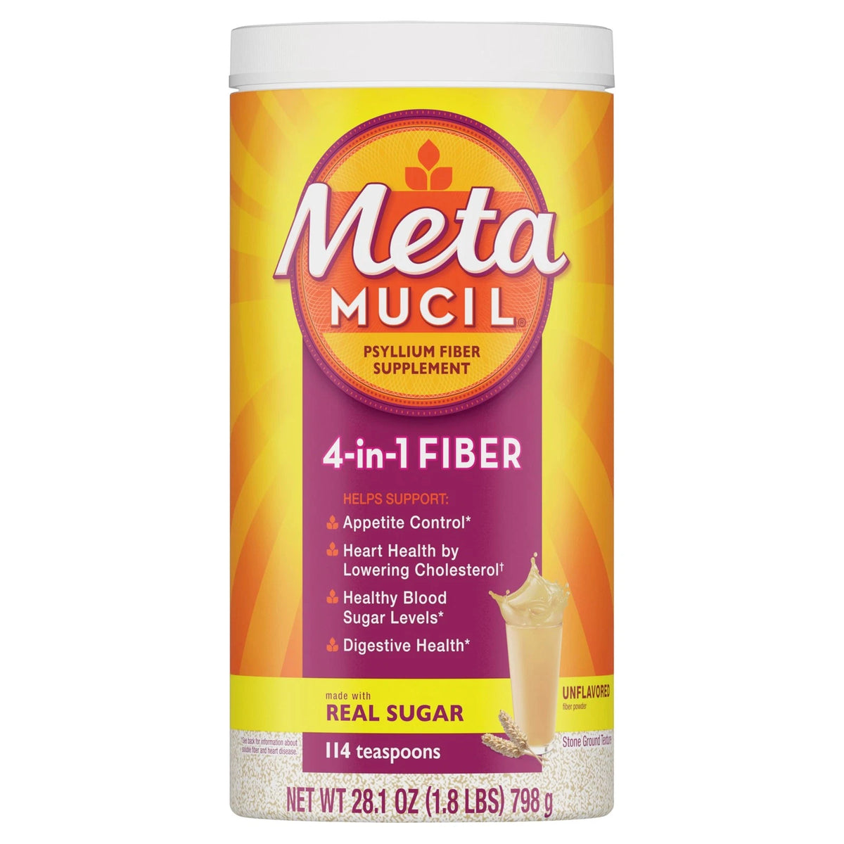 Psyllium Husk Powder for Unflavored (1.86 Pound)