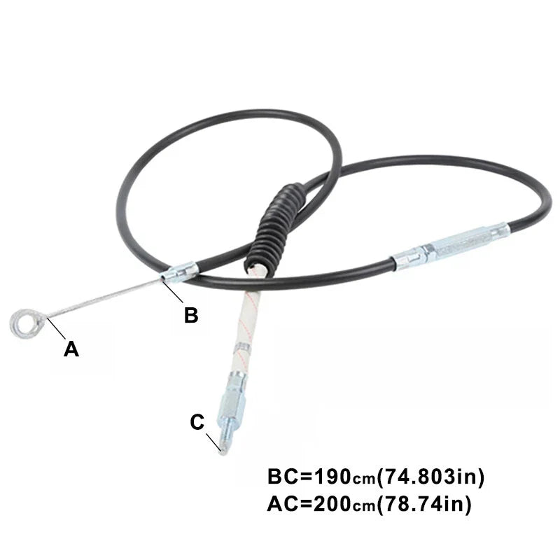 2m Clutch Cable for Harley Davidson Touring FLHR FLHT FLTR FLHX (2008–2013)