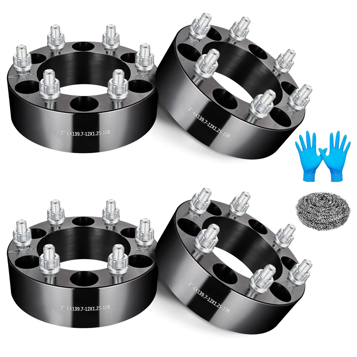 Set of 4 Wheel Spacers 1"/1.5"/2" for Infiniti QX56 Nissan Titan Armada (2004–2015)