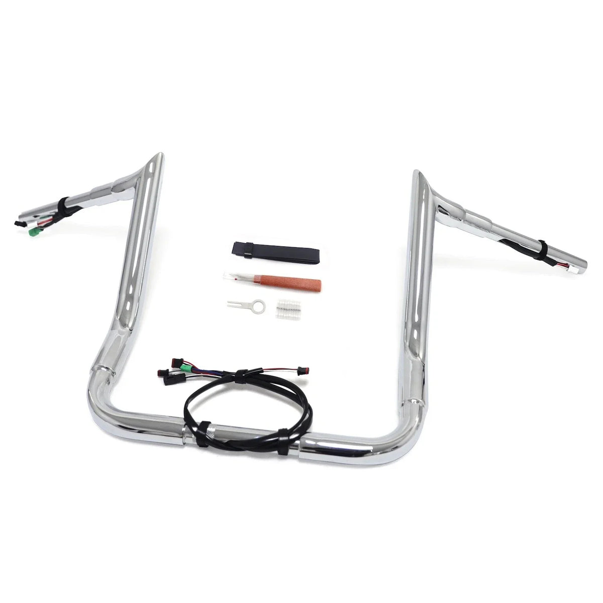 12" Miter Cut Prewired Handlebar for Harley Electra Glide/Street Glide/Ultra (2014–2015)