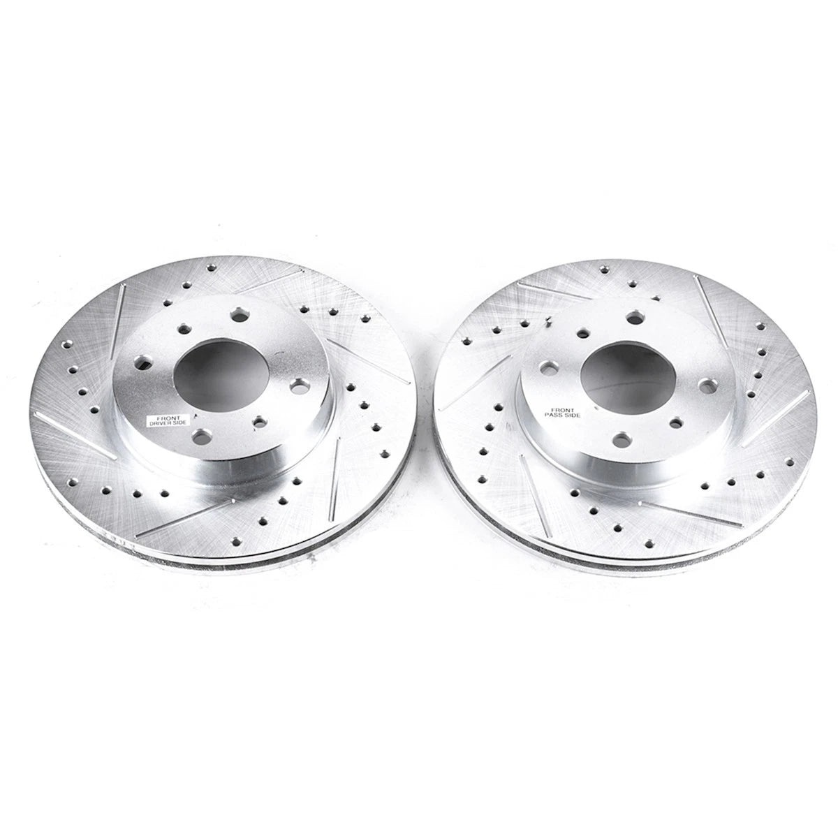 2X Powerstop Brake Discs Front for Nissan Sentra (1994–2006) JBR557XPR