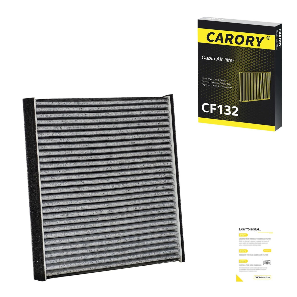 Cabin Air Filter for Toyota Camry 8.5" x 8.6" x 0.7"