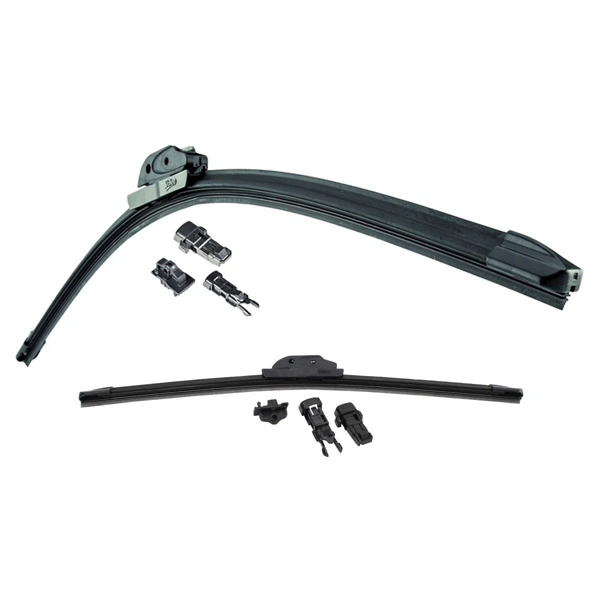 2X Valeo Beam Titanium Windshield Wiper Blades for 28" 18"