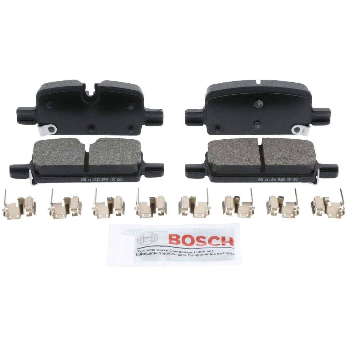2X Brake Pad Set Rear for Chevy Tahoe Yukon (2019–2021) BE2174H