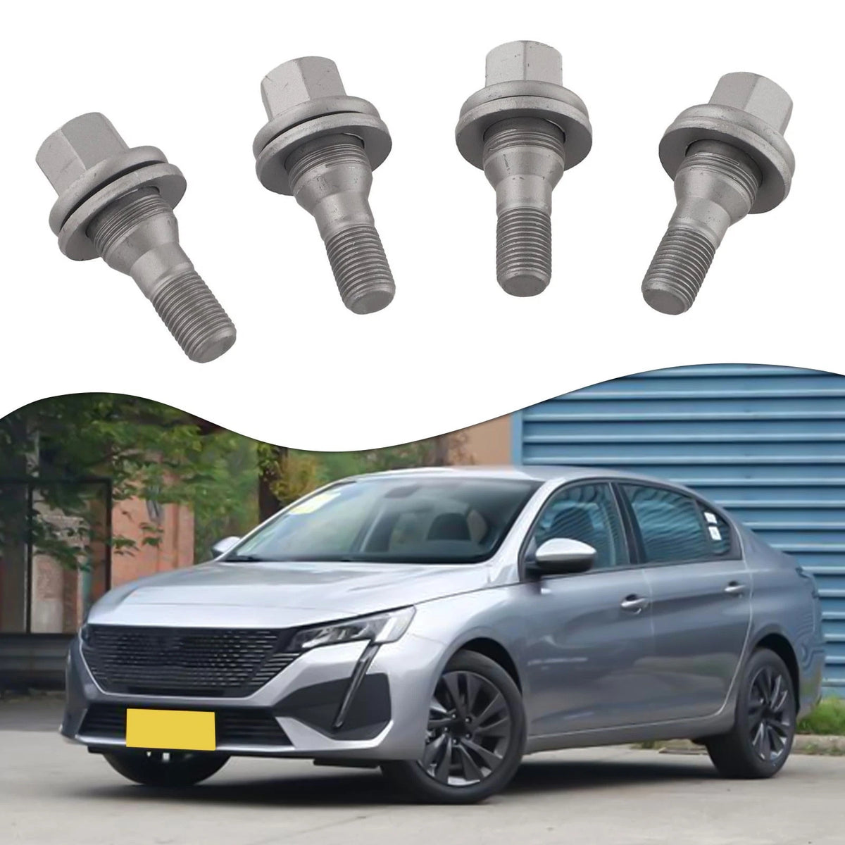 4Pcs Wheel Fasteners for