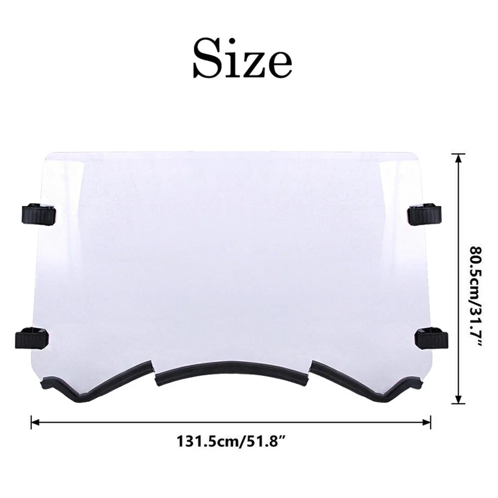 Full Windshield for Can-Am Maverick 1000R / Max 1000R (2013–2018) Scratch Resistant