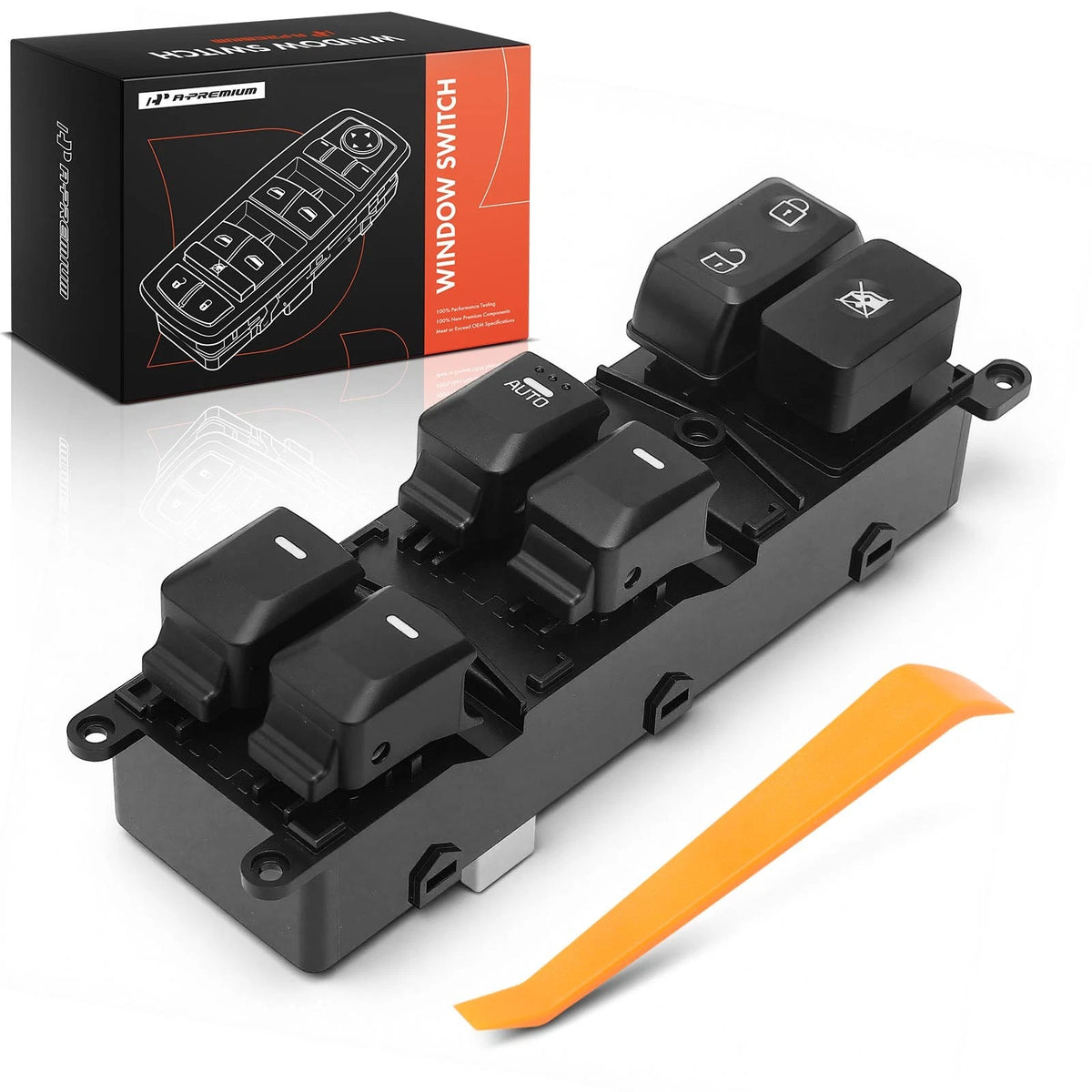 Front Left Power Window Switch for Kia Rio (2015–2017) 935701W157, 1S16399