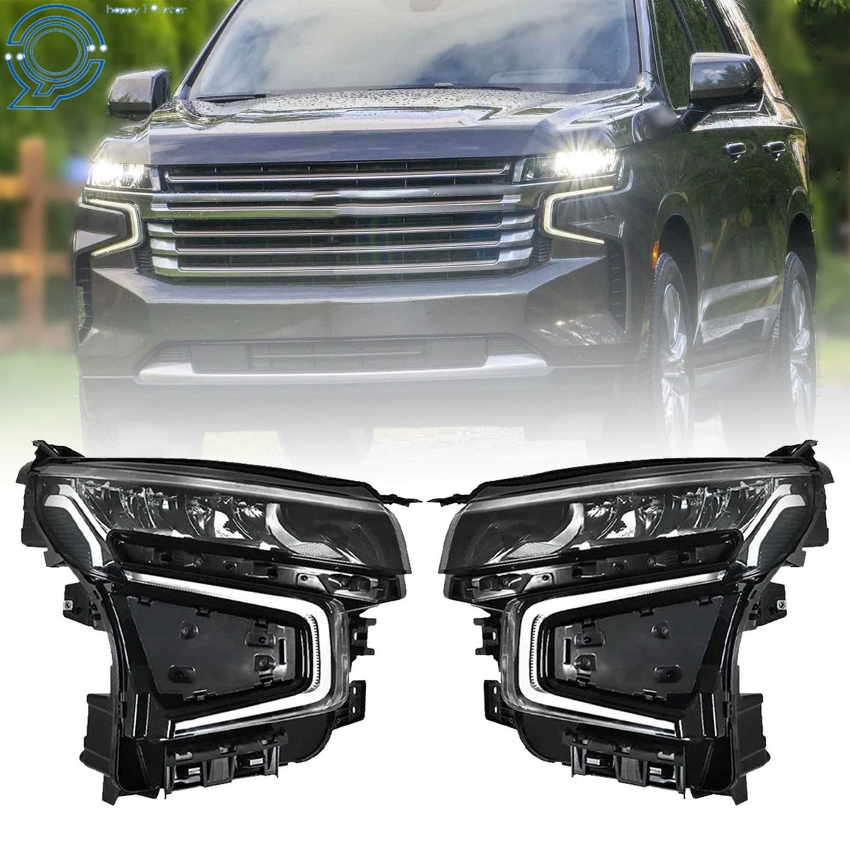 LED Headlights for Chevy Tahoe/Suburban (2021–2023)