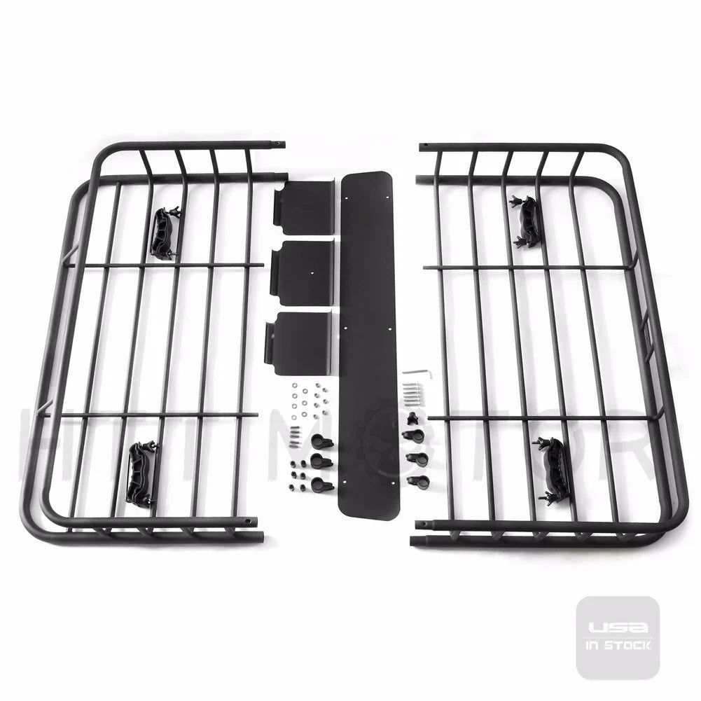 Universal Roof Rack Cargo Carrier for SUV (Black)