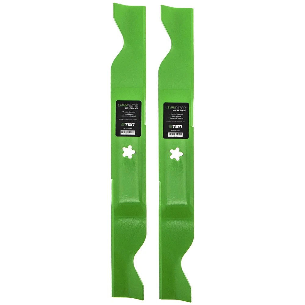 Notched High Lift LawnRAZOR Blade Set for Ariens (21546611, 532405380, 503405380)