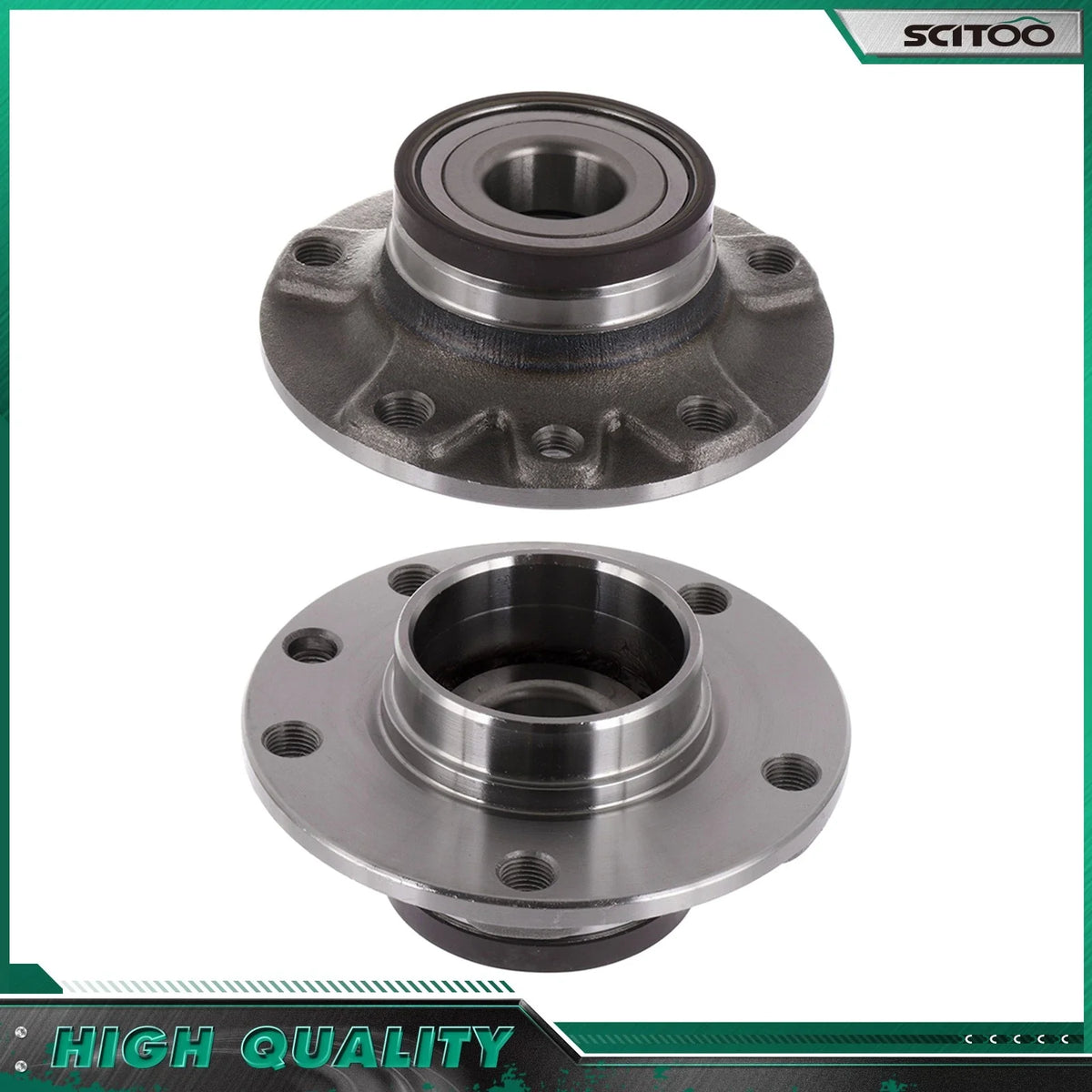 Set of 2 Rear Wheel Bearings for Dodge Dart (2013–2016)