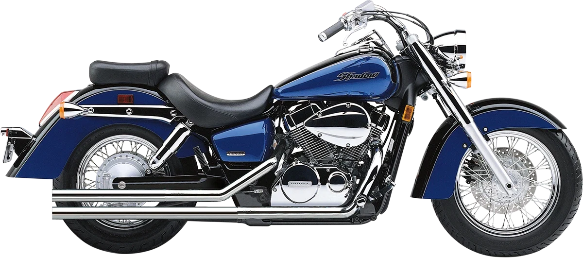 Cobra Lo-Boy Shotgun Exhaust for Honda VT750C Shadow Aero (2004–2007)