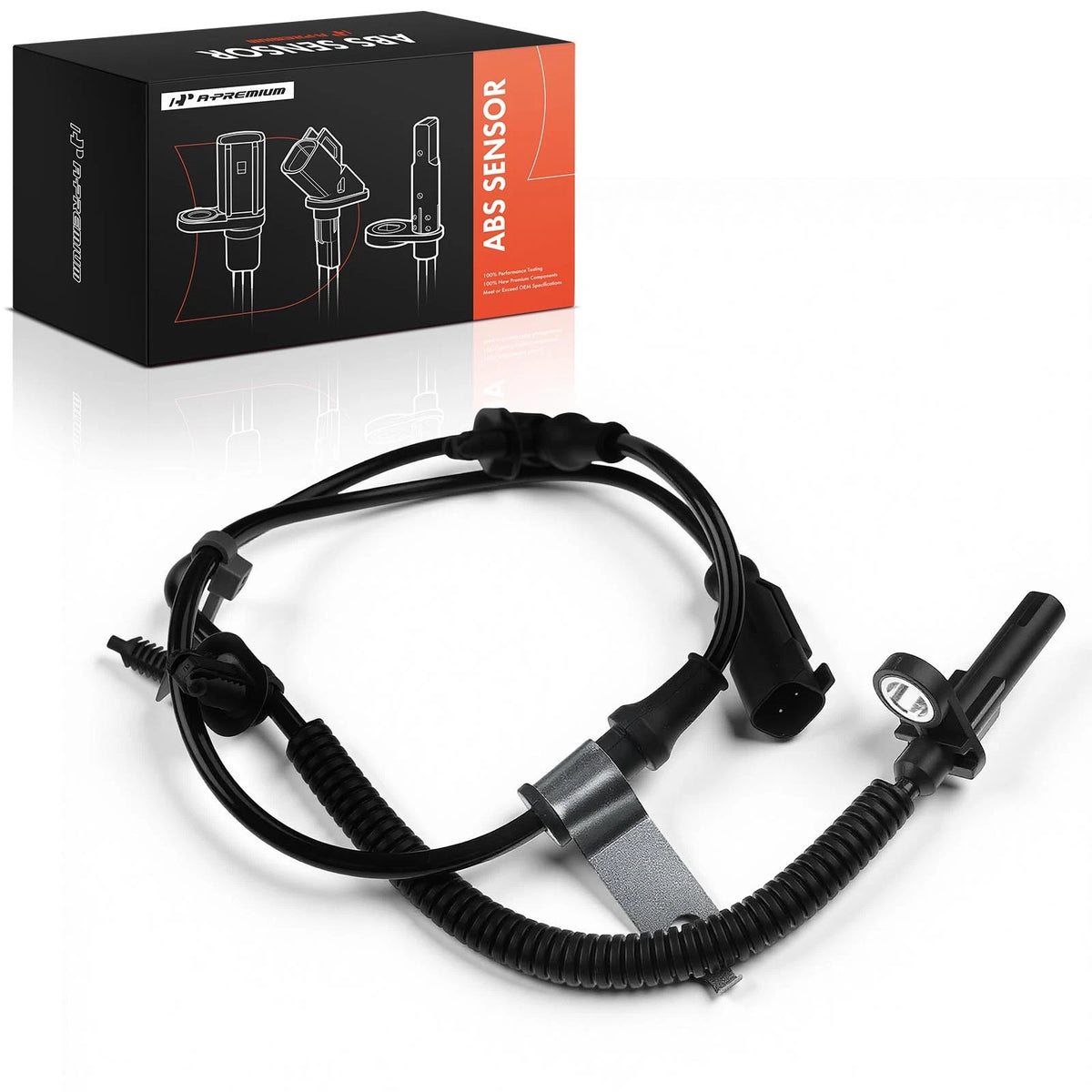 Front Right ABS Wheel Speed Sensor for Ford Mustang (2015–2020) FR3Z2C204A, FR3C2C204AC, ALS2698
