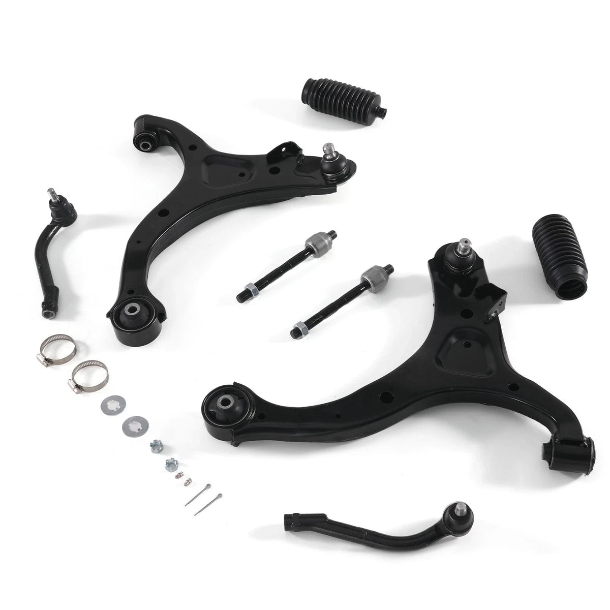 8x Front Lower Control Arm Tie Rod End Kit for Kia Sorento (2011–2013)