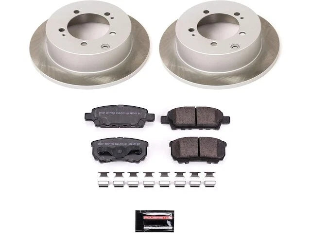 Brake Pad and Rotor Kit for Mitsubishi Lancer (2004–2006) 48568NCTJ