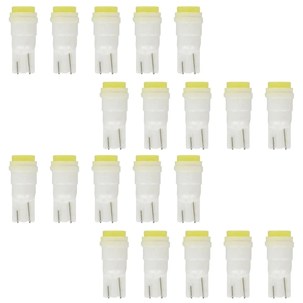 20x T10 White 194 LED Bulbs for Toyota (1980–2012)