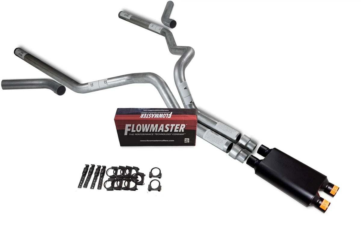3" Dual Inlet Exhaust Kit for GM 2500 (2000–2006) - Flowmaster 40 Series