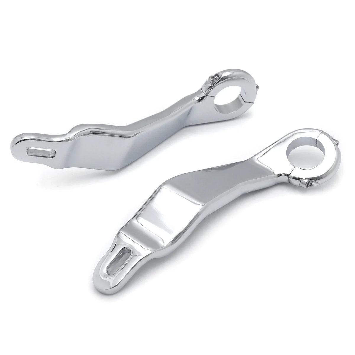Chrome Fairing Support Bracket Mount Kit for Harley Road Glide FLTRX (2015–2022)
