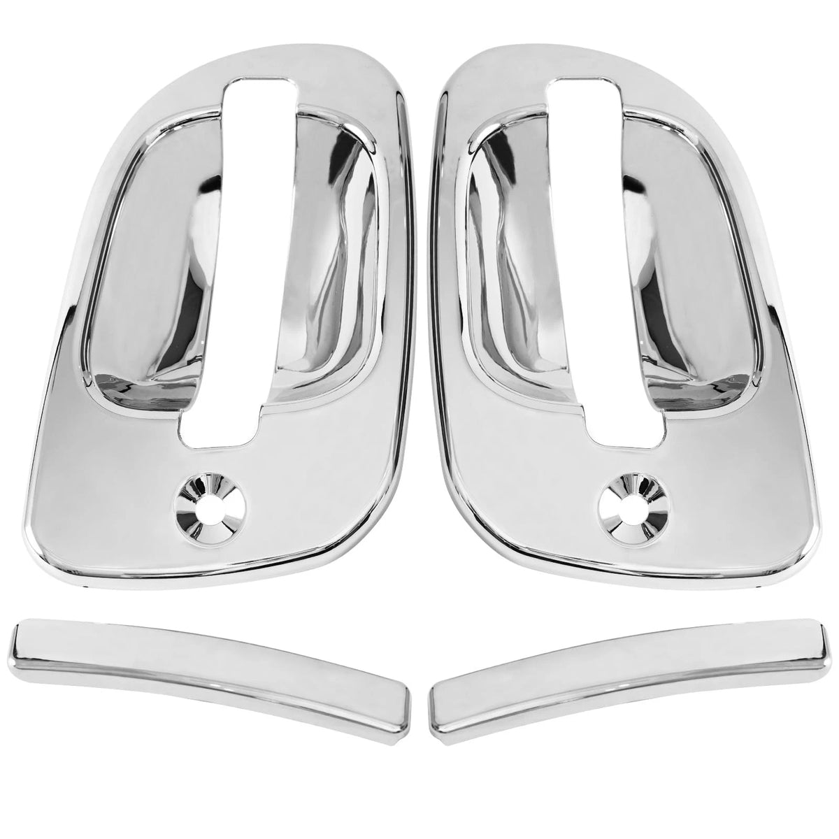 Set of 4 Chrome Door Handle Covers for Toyota (2008–2017)